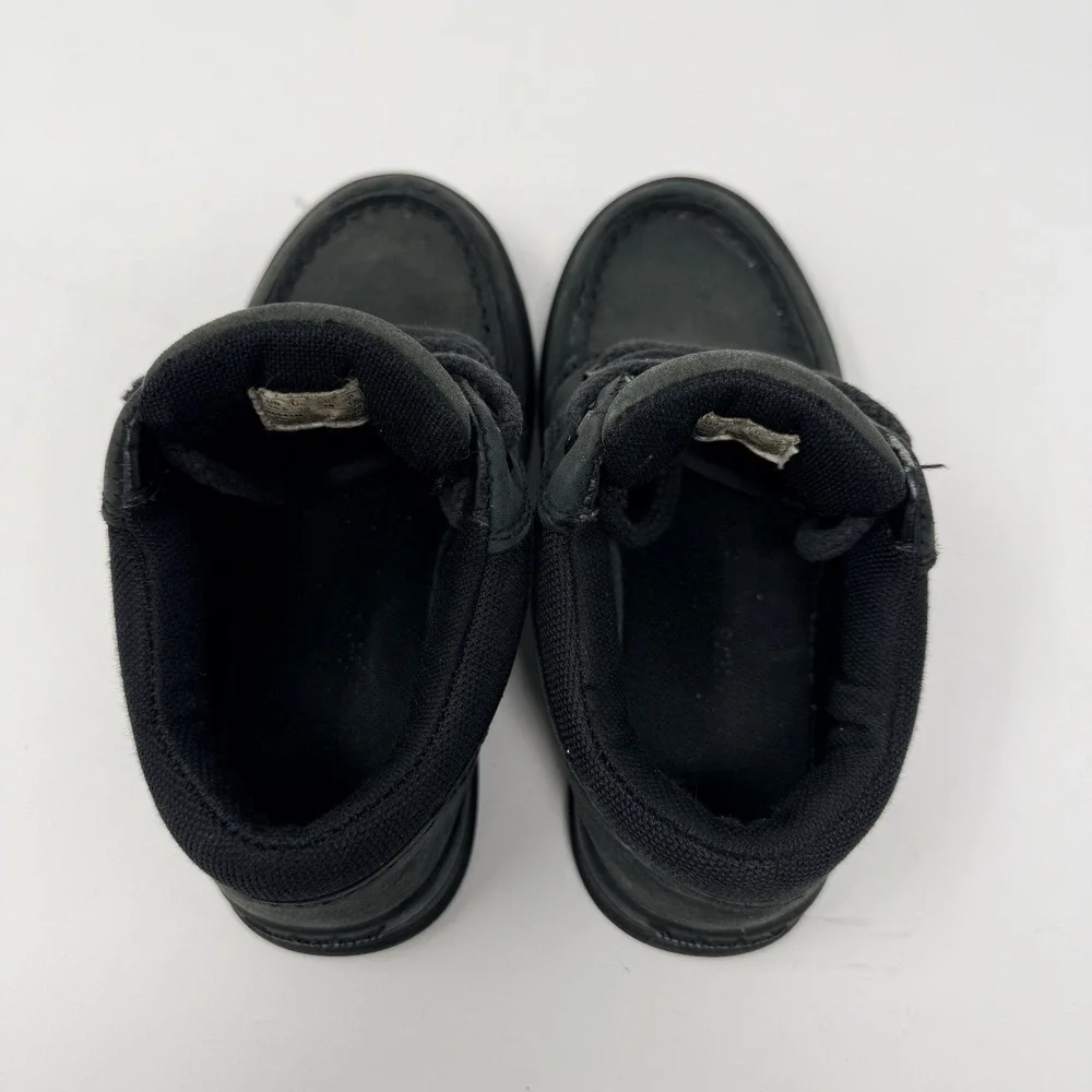 Timberland Earthkeepers Trekker‎ Moc Toe Oxford Toddler Size 10.5 Black